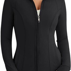 Womens Lightweight Zip Up Jackets 2025 Athletic Hoodies Fall Gym Shirts Running